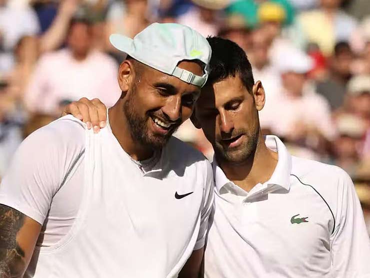 Djokovic won Wimbledon, Kyrgios called Nole