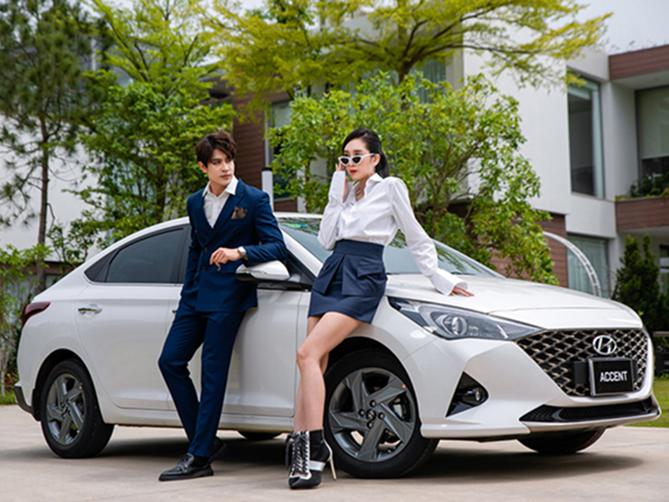 Chiếc Hyundai Accent thứ 85.000 xuất xưởng tại VIệt Nam