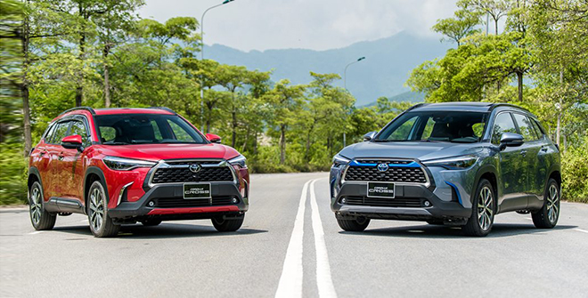 Giá xe Toyota Corolla Cross niêm yết và lăn bánh tháng 7/2022 - 1