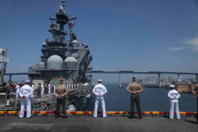 アメリカ海軍は、ロシアを恐れて、独自の超大型空母を沈めようとしました-2