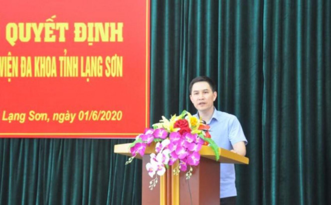 Đang chờ xem xét kỷ luật, Phó giám đốc Sở Y tế Lạng Sơn xin nghỉ việc - 1