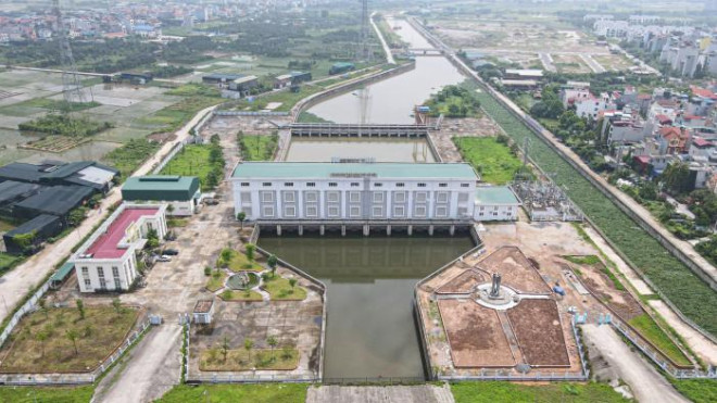 Cận cảnh dự án chống ngập 7.000 tỷ phía Tây Hà Nội đang &#34;lụt&#34; tiến độ - 1