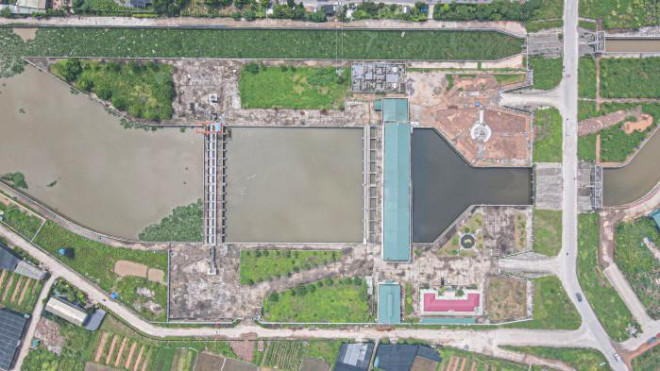 Cận cảnh dự án chống ngập 7.000 tỷ phía Tây Hà Nội đang &#34;lụt&#34; tiến độ - 2