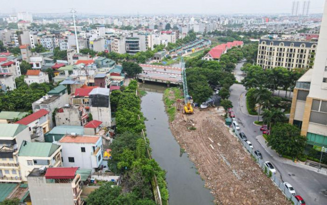 Cận cảnh dự án chống ngập 7.000 tỷ phía Tây Hà Nội đang &#34;lụt&#34; tiến độ - 5