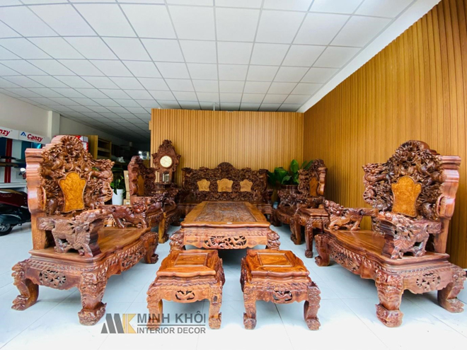 Địa chỉ bán sofa gỗ, bàn ghế gỗ phòng khách uy tín chất lượng - 1