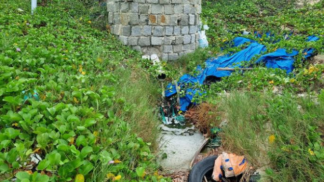 Khánh Hòa: Nước thải nuôi tôm đen sì thải ra Bãi Dài - 3