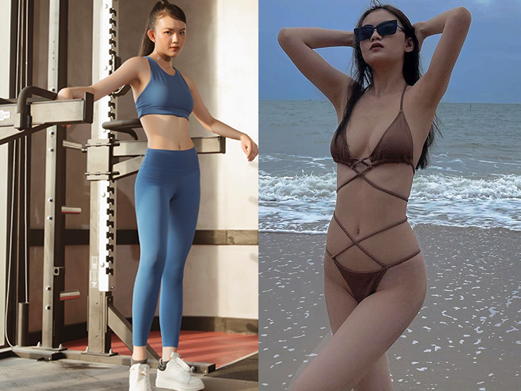 Hot girl Trang Trinh đi quyền gây “sốt” cuộc thi Hoa hậu thể thao