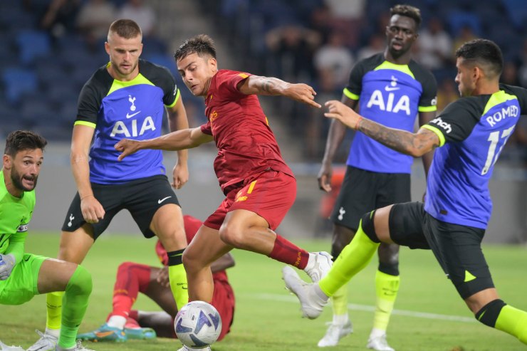 Video bóng đá Tottenham - AS Roma: &#34;Tiểu Messi&#34; tỏa sáng, lấn át Kane - Son (Giao hữu) - 1