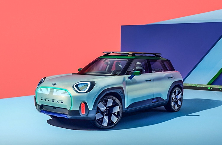 MINI tham gia sân chơi xe điện với mẫu concept Aceman - 1