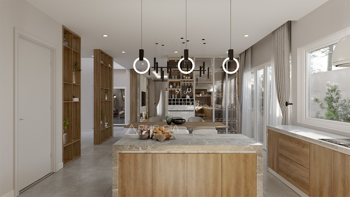 Thiết kế nội thất villa cao cấp Chu Văn An - cho không gian sống đầy cảm xúc - 3