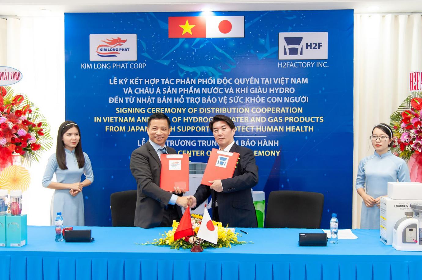 Công ty CP Tập đoàn Kim Long Phát và H2Factory INC. Nhật Bản ký kết phân phối độc quyền sản phẩm và khai trương trung tâm bảo hành - 1