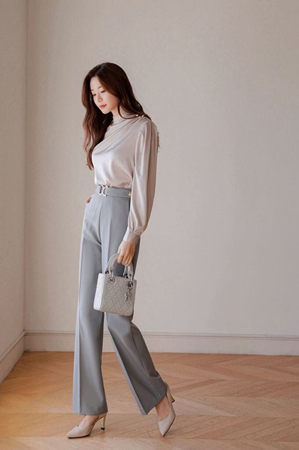 Cách mix 3 chiếc áo cơ bản đi làm luôn đẹp- sang- chảnh - 9