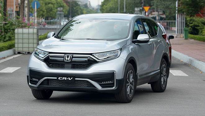 Honda CRV bất ngờ dẫn đầu phân khúc crossover cỡ trung tại Việt Nam