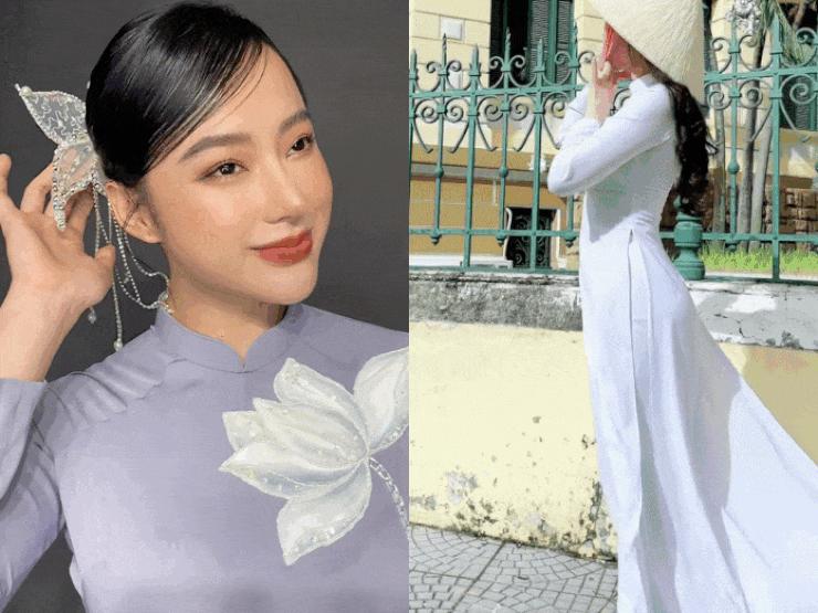 Hot girl xứ Nghệ mặc áo dài khiến fan nam ”bối rối”, Angela Phương Trinh gây chú ý vì điều này