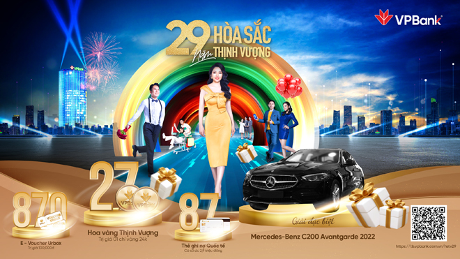 Trúng ngay ô tô Mercedes khi tham gia tiệc sinh nhật 29 tuổi của VPBank - 2