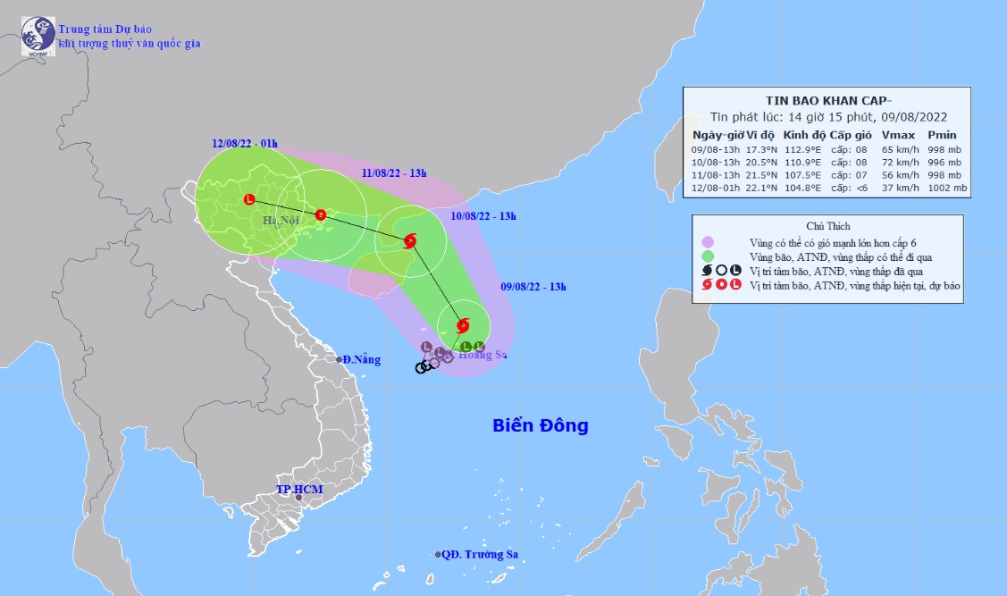 Bão số 2 Mulan xuất hiện trên Biển Đông, miền Bắc sắp hứng đợt mưa lớn - 1