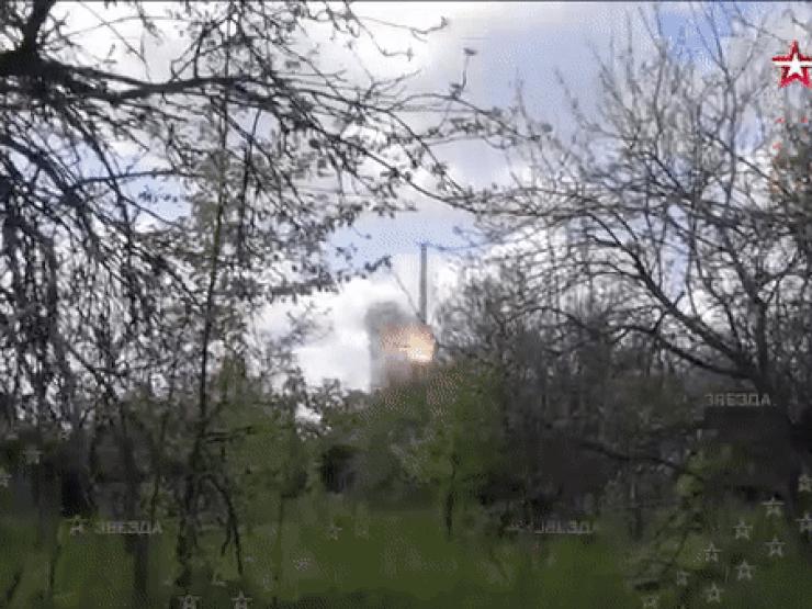 Nga tiết lộ cảnh phóng tên lửa chiến thuật Iskander-K trong rừng ở Ukraine