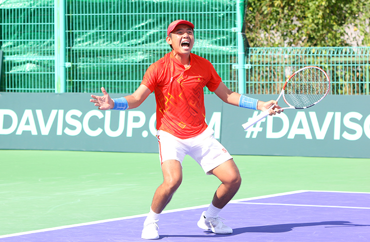 Hoàng Nam thắng kịch tính học trò cưng của Nadal, tuyển tennis Việt Nam vượt Jordan - 1