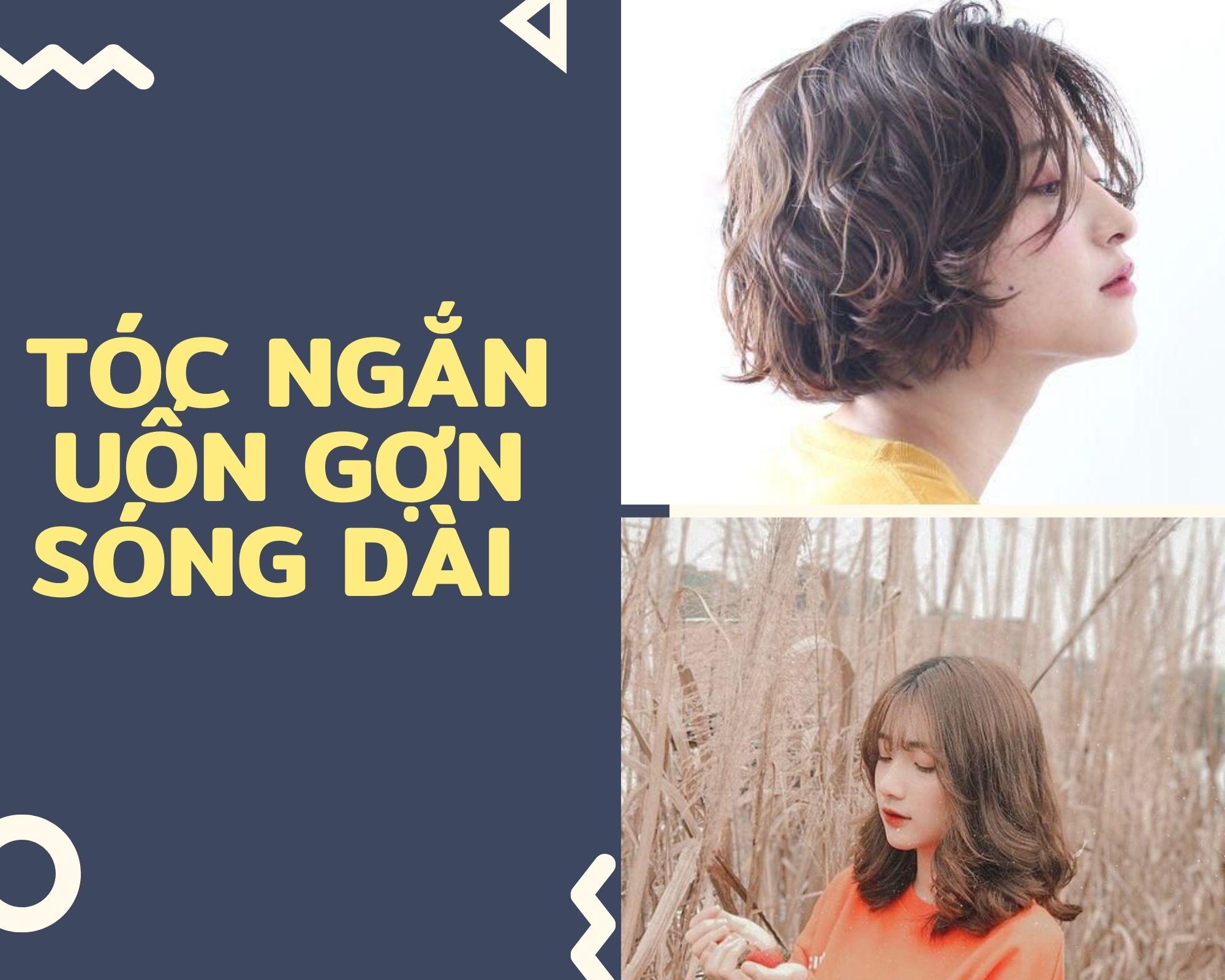 10 Kiểu tóc ngắn uốn gợn sóng đẹp trẻ trung được yêu thích nhất - 9