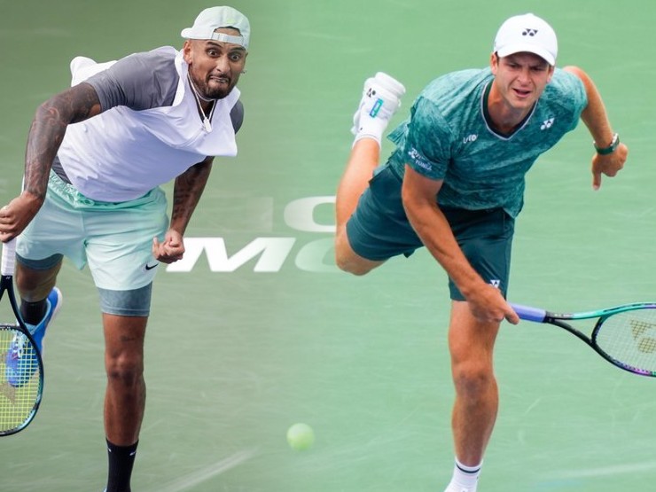 Video tennis Kyrgios - Hurkacz: Kịch tính 2 loạt tie-break, sụp đổ set quyết định (Tứ kết Rogers Cup)