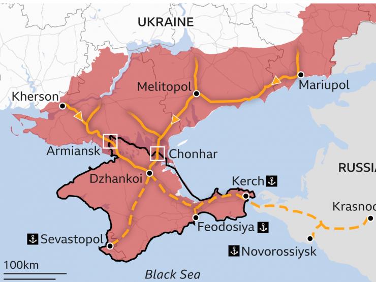 Nga dễ dàng kiểm soát Kherson, chuyện gì đã xảy ra?