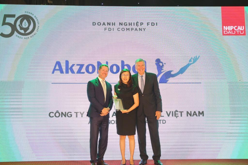 AkzoNobel giành giải thưởng Top 50 Doanh nghiệp Phát triển Bền vững 2022 tại Việt Nam - 1