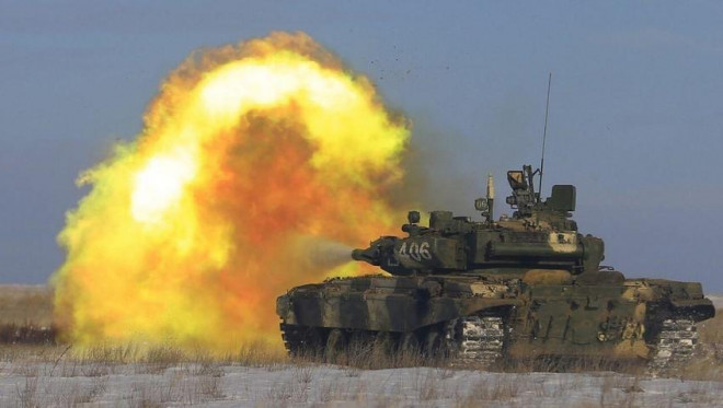Siêu xe tăng T-90 của Nga gặp vấn đề lớn trên chiến trường Ukraine - 1