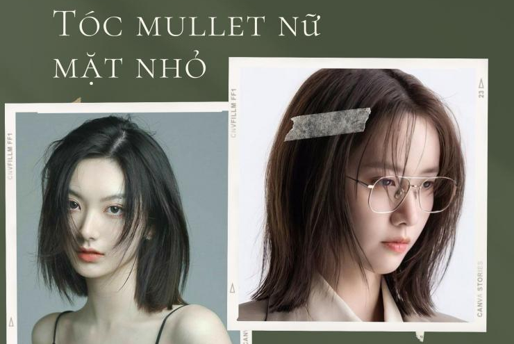 Kiểu tóc Mullet nữ mặt tròn che khuyết điểm cực tốt | TIKI