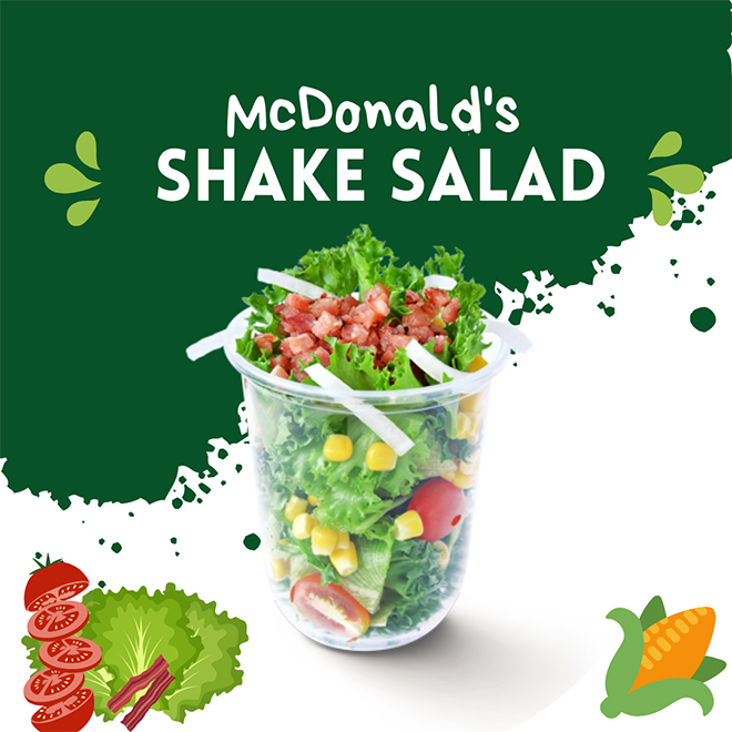 McDonald’s tặng bạn salad 0 đồng, ăn gà rán vẫn nhớ "healthy & balance”