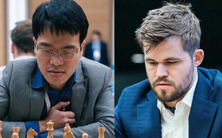 Quang Liêm đối đầu Magnus Carlsen, rơi vào bẫy của &#34;Vua cờ&#34; Na Uy - 1