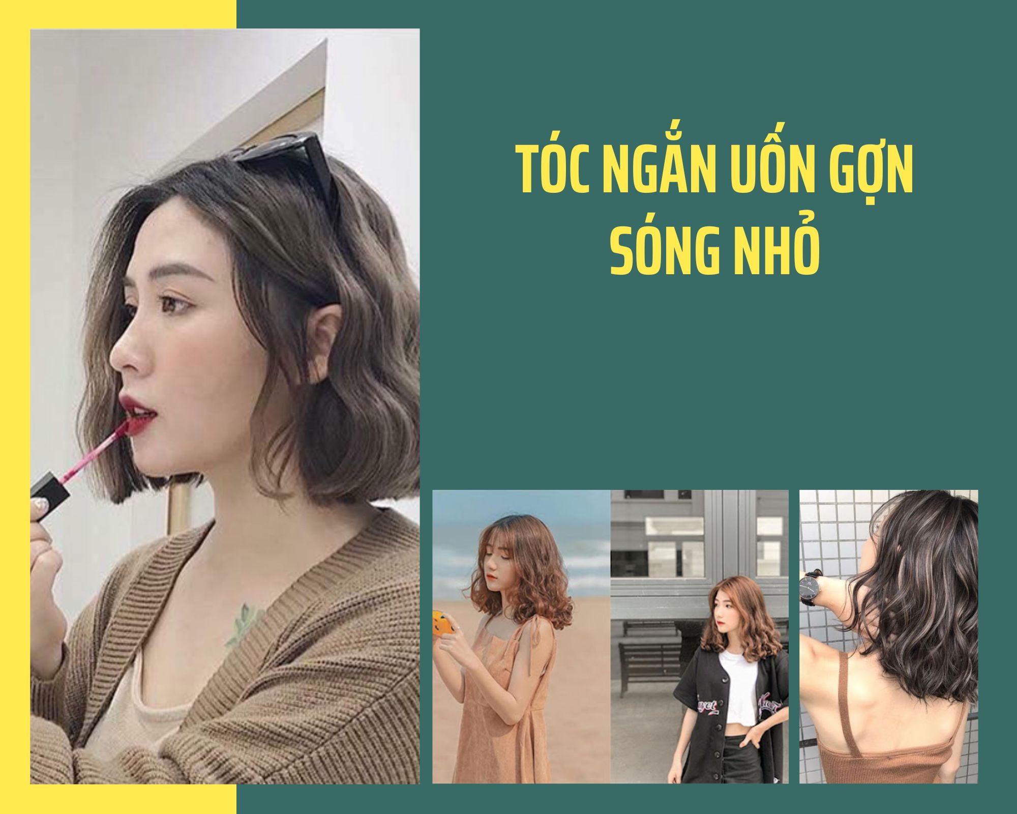 Tóc ngắn uốn: Top 40 kiểu đẹp phù hợp với mọi gương mặt hot nhất - 36