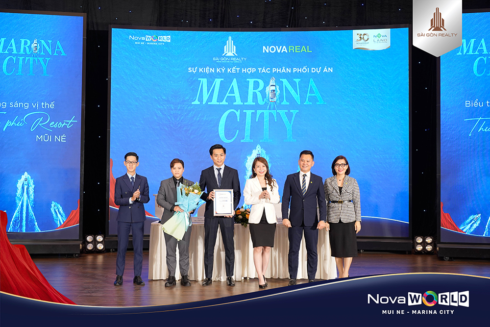 Sài Gòn Realty ký kết hợp tác phân phối dự án Novaworld Mũi Né - Marina City - 1