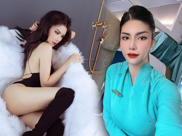 Nữ tiếp viên hàng không đăng ảnh gợi cảm trong bồn tắm lộ thân thế ngỡ ngàng