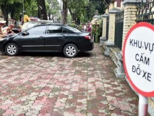 禁止標識のある場所に車を駐車すると、車やバイクは一時的に押収されますか?