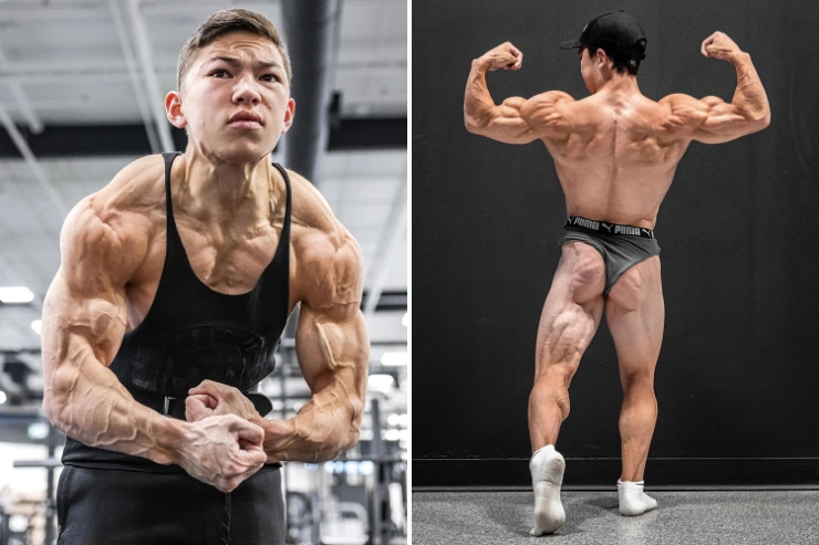 Lực sĩ thời 15 tuổi gây bão triệu người, &#34;tròn mắt&#34; thể hình ở tuổi 20 - 1