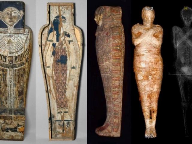 สแกนมัมมี่อียิปต์อายุ 2,000 ปี ค้นพบที่น่าทึ่ง