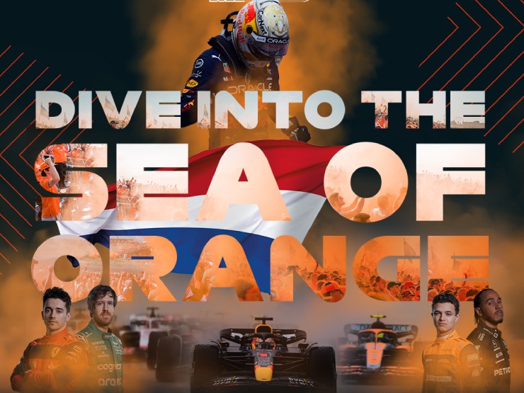 F1 racing, Dutch GP: A speed fight in the middle of a sea of orange people