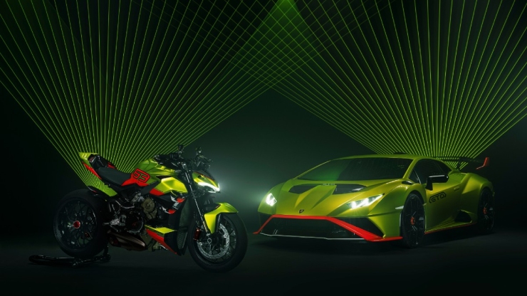 Trình làng siêu môtô 2022 Ducati Streetfighter V4 Lamborghini