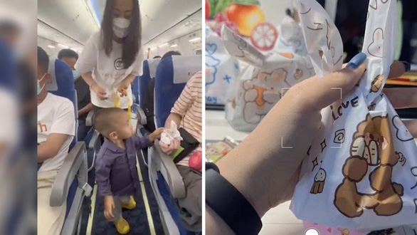 Lo lắng con trai làm ồn trên máy bay, người mẹ có hành động đặc biệt khiến tất cả hành khách gật gù - 1