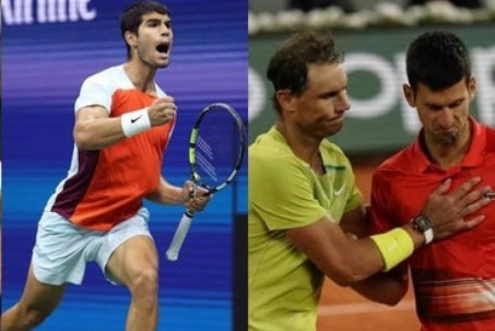 "Tân vương" 19 tuổi Alcaraz thách thức Federer, muốn thắng Djokovic và Nadal