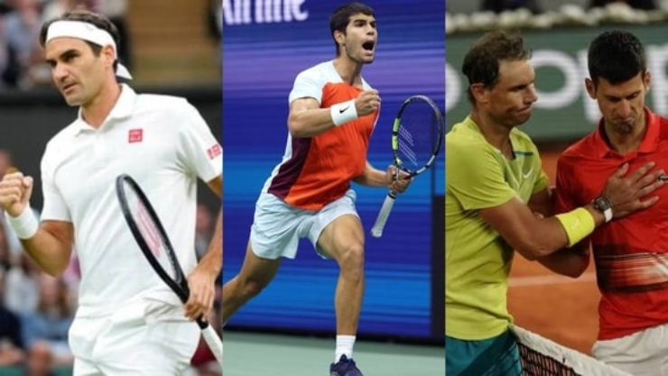 &#34;Tân vương&#34; 19 tuổi Alcaraz thách thức Federer, muốn thắng Djokovic và Nadal - 1