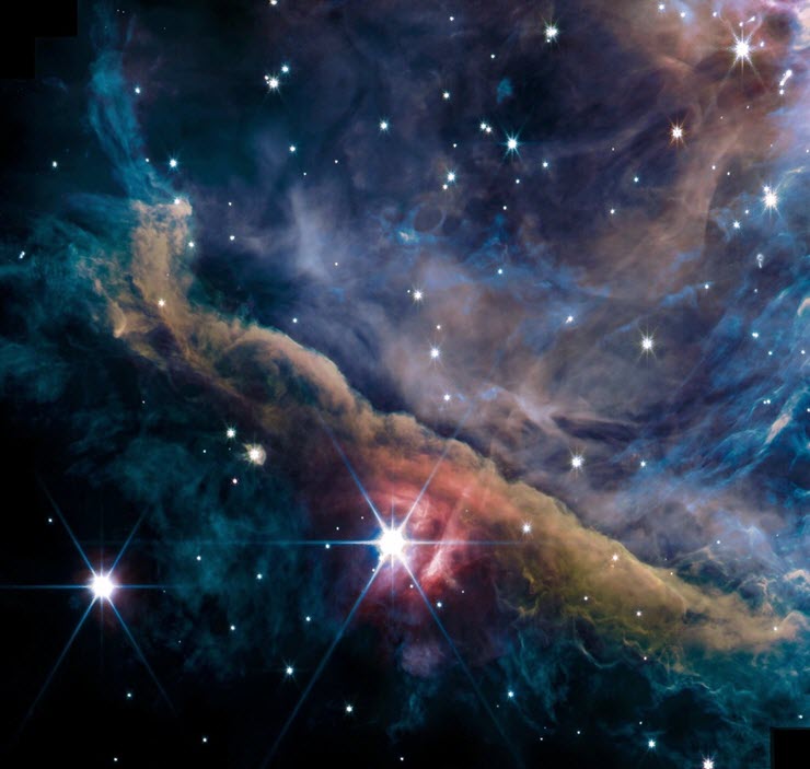 Kính viễn vọng James Webb mang đến những hình ảnh đẹp “mê mẩn lòng người” của tinh vân Orion - 1