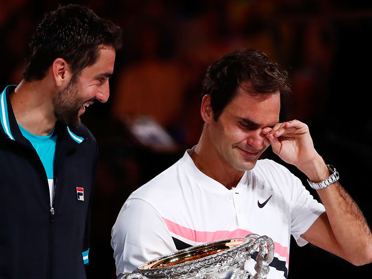 Federer giải nghệ: Xem trận chung kết ”Tàu tốc hành” giành Grand Slam thứ 20