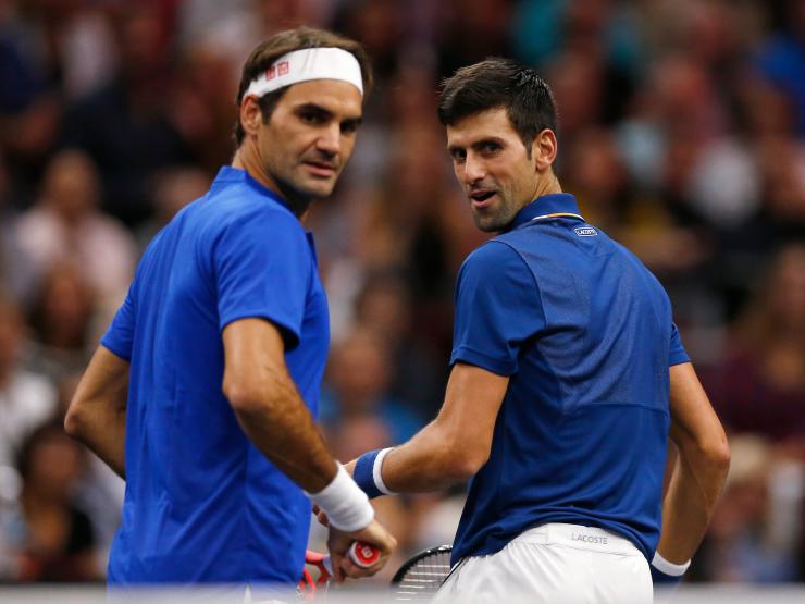 Federer đánh trận nóng nhất hành tinh tuần tới, Djokovic trợ chiến ở Laver Cup