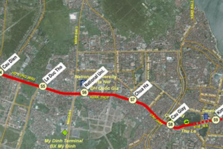 Việc hoàn thành tuyến đường sắt số 3 liên quan tới uy tín của Hà Nội