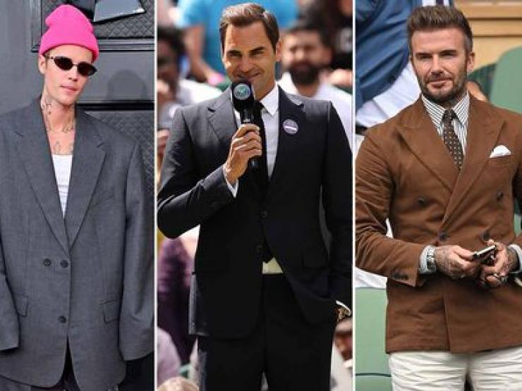 Quý ông Federer còn ”sành điệu” hơn cả Beckham và Justin Bieber
