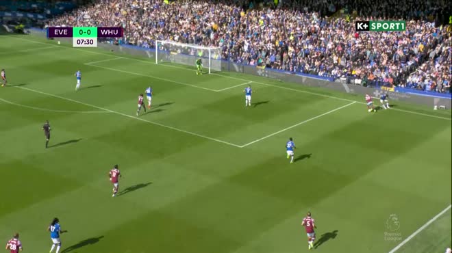 Video bóng đá Everton - West Ham: Bàn mở điểm đẳng cấp, thắng lợi đầu tay (Vòng 7 Ngoại hạng Anh)