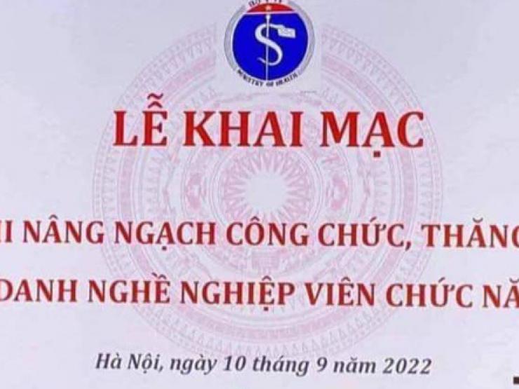 Bộ Y tế mời công an vào cuộc vụ “logo rắn ngậm phong bì'”