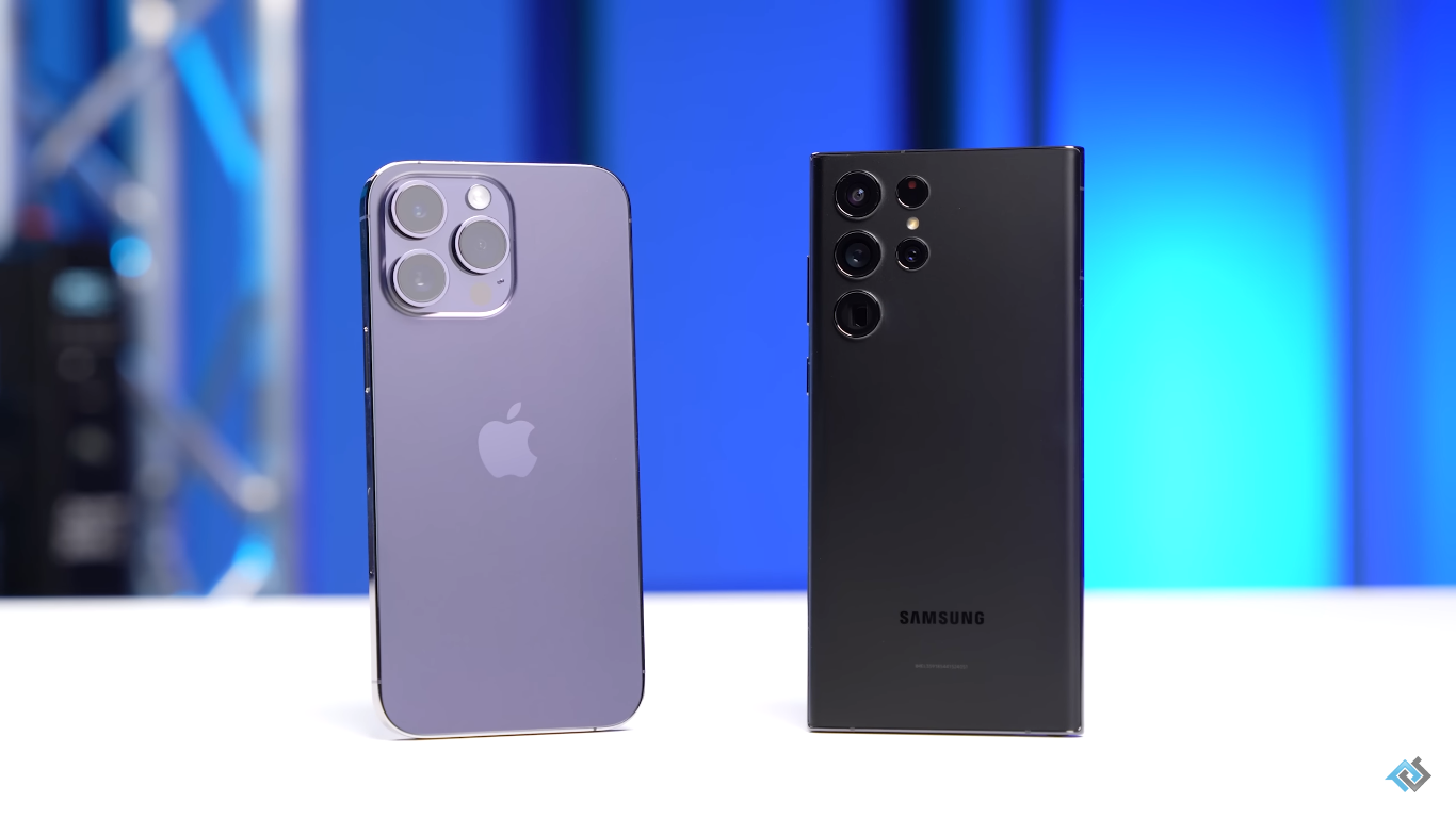 Đọ độ bền của iPhone 14 Pro Max và Galaxy S22 Ultra - 1