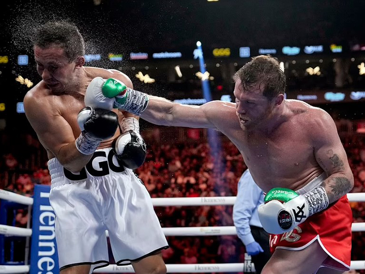 Alvarez 365 triệu USD đánh bại Golovkin, vẫn là Vua boxing hạng siêu trung